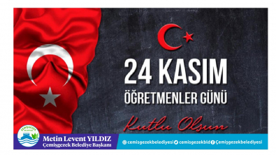 24 KASIM ÖĞRETMENLER GÜNÜ KUTLU OLSUN