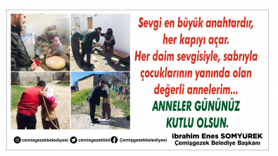 ANNELER GÜNÜNÜZ KUTLU OLSUN