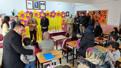 Başkan Karne heyecanına ortak oldu