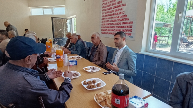 BAŞKAN SOMYÜREK KARADAĞ'IN KIRK LOKMASINA KATILDI