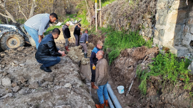 Başkanımız Su Yenileme Çalışmasını Yerinde İnceledi