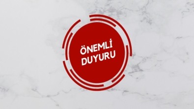 BELEDİYEMİZDEN ÖNEMLE DUYURULUR