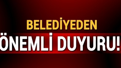 HASAR TESPİTİ İÇİN BELEDİYEYE BAŞVURULAR BAŞLADI