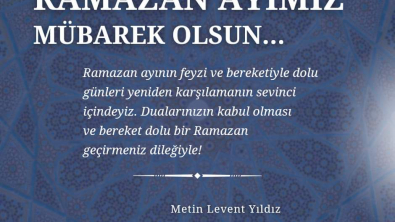 RAMAZAN AYIMIZ MÜBAREK OLSUN