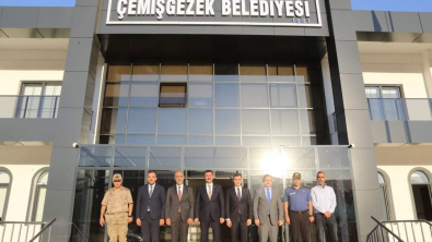 TUNCELİ VALİSİ BÜLENT TEKBIYIKOĞLU BELEDİYEMİZİ ZİYARET ETTİ