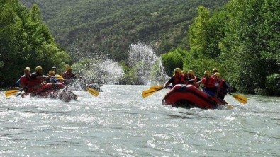 Tunceli'de Dünya Rafting Şampiyonası heyecanı