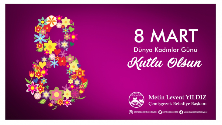 8 MART DÜNYA KADINLAR GÜNÜ KUTLU OLSUN