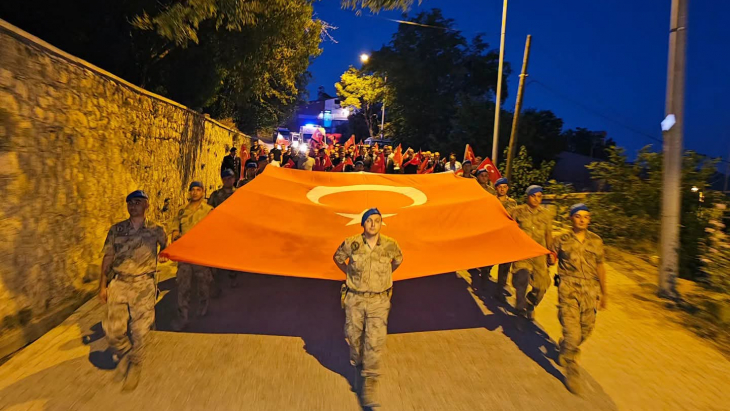 Başkan Somyürek 15 Temmuz programına katıldı