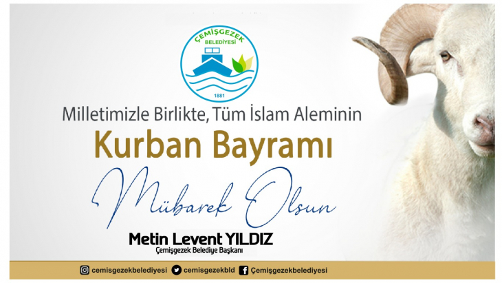 BAŞKAN YILDIZ'DAN KURBAN BAYRAMI MESAJI