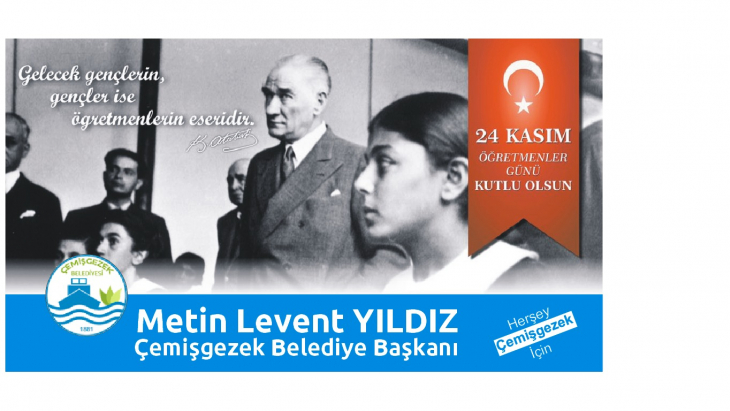 BAŞKAN YILDIZ'DAN ÖĞRETMENLER GÜNÜ MESAJI