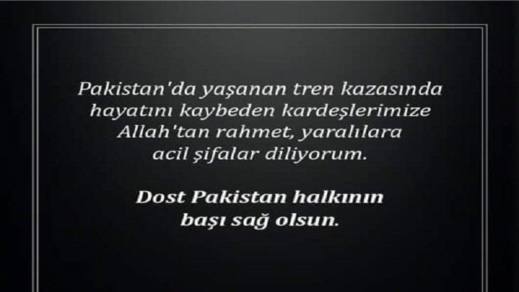 DOST PAKİSTAN HALKININ BAŞI SAĞOLSUN