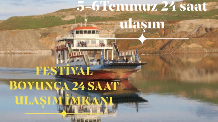 Dut ve Peynir Festivali İçin 24 Saat Ulaşım İmkanı Sağlandı