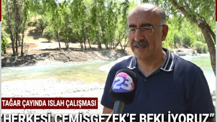 TAĞAR ÇAYINDA ISLAH ÇALIŞMASI