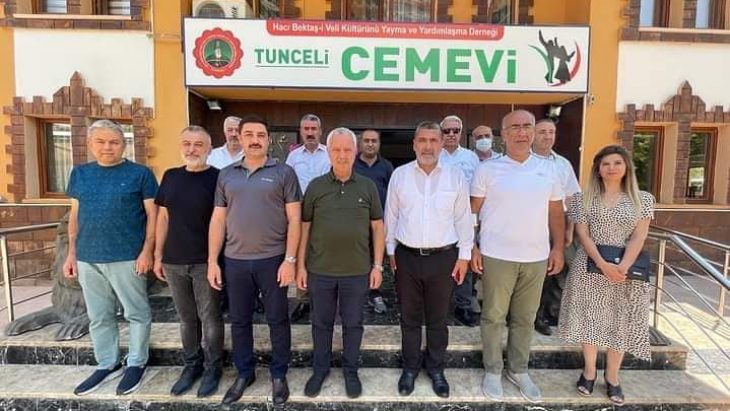 TUNCELİ CEM EVİ BAŞKANINI ZİYARET ETTİK
