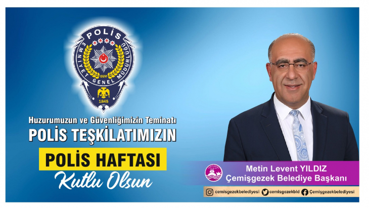 TÜRK POLİS TEŞKİLATININ 177.YIL DÖNÜMÜ VE POLİS HAFTASI KUTLU OLSUN