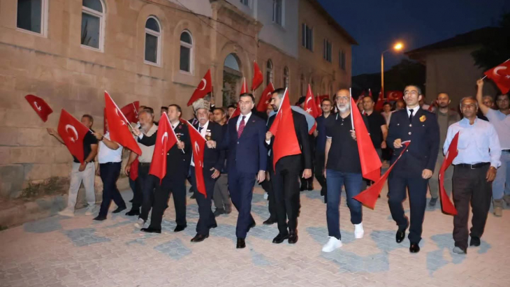 Başkan Somyürek 15 Temmuz programına katıldı