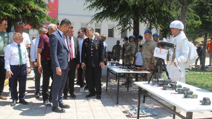 BAŞKAN SOMYÜREK JANDARMA PERSONELİNİN KURULUŞ YIL DÖNÜMÜ PROGRAMINA KATILDI