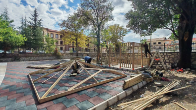 Çocuk parkı yapımı