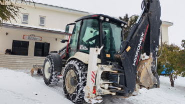 Kar temizleme ve tuzlama çalışmalarımız