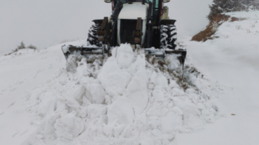 Kar temizleme ve tuzlama çalışmalarımız