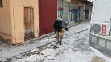 Kar temizleme ve tuzlama çalışmalarımız