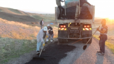 Yol bakım ve rotmiks çalışması