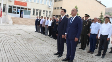 30 Ağustos Zafer Bayramı kutlamaları çemişgezek’te törenle kutlandı