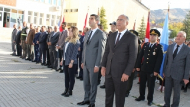 ÇEMİŞGEZEK'TE ''10 KASIM ATATÜRK'Ü ANMA PROGRAMI DÜZENLENDİ