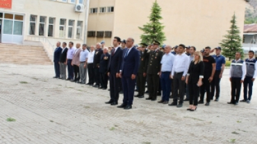 30 Ağustos Zafer Bayramı kutlamaları çemişgezek’te törenle kutlandı