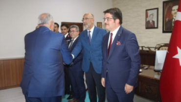 BAŞKAN YILDIZ 30 AGUSTOS ZAFER BAYRAMI ÇELENK SUNMA VE TEBRİK PROGRAMINA KATILDI