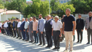 BAŞKAN YILDIZ 30 AGUSTOS ZAFER BAYRAMI ÇELENK SUNMA VE TEBRİK PROGRAMINA KATILDI