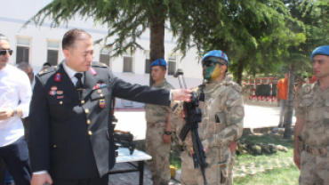BAŞKAN SOMYÜREK JANDARMA PERSONELİNİN KURULUŞ YIL DÖNÜMÜ PROGRAMINA KATILDI