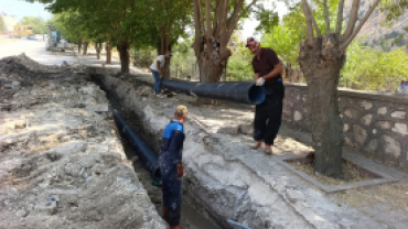 Gedikler Caddesi Kanalizasyon Çalışması