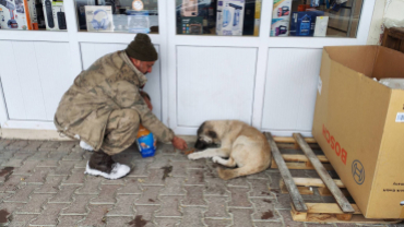 Soğuk kış aylarında canlarımızı yanlız bırakmadık