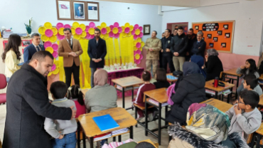 Başkan Karne heyecanına ortak oldu