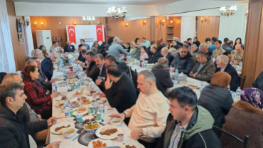 Aziz şehitlerimiz yakınları ve gazilerimizle iftar buluşması