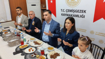 Aziz şehitlerimiz yakınları ve gazilerimizle iftar buluşması