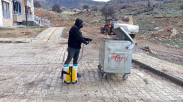 Belediyemizden ilaçlama çalışması