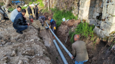 Başkanımız Su Yenileme Çalışmasını Yerinde İnceledi
