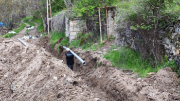 Başkanımız Su Yenileme Çalışmasını Yerinde İnceledi