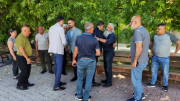Başkan Somyürek Kırklar Cem Evinde düzenlenen Hz Hüseyin'i Anma programına katıldı
