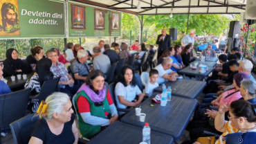 Başkan Somyürek Kırklar Cem Evinde düzenlenen Hz Hüseyin'i Anma programına katıldı