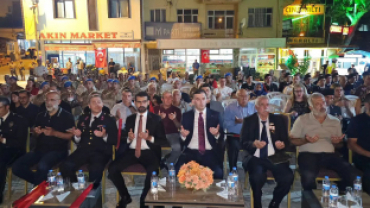 Başkan Somyürek 15 Temmuz programına katıldı