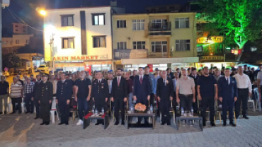 Başkan Somyürek 15 Temmuz programına katıldı