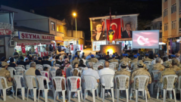 Başkan Somyürek 15 Temmuz programına katıldı