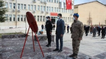 18 MART ÇANAKKALE HAFTASI ÇEMİŞGEZEK'TE DÜZENLENEN TÖRENLE KUTLANDI