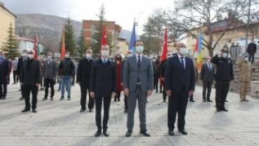 18 MART ÇANAKKALE HAFTASI ÇEMİŞGEZEK'TE DÜZENLENEN TÖRENLE KUTLANDI