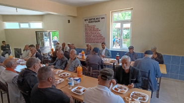 BAŞKAN SOMYÜREK KARADAĞ'IN KIRK LOKMASINA KATILDI