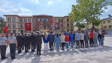 19 MAYIS ATATÜRK'Ü ANMA VE GENÇLİK SPOR BAYRAMI İLÇEMİZDE COŞKU İÇİNDE KUTLANDI