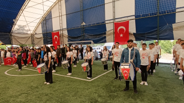 19 MAYIS ATATÜRK'Ü ANMA VE GENÇLİK SPOR BAYRAMI İLÇEMİZDE COŞKU İÇİNDE KUTLANDI